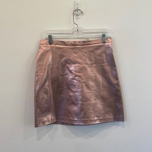 H&M Shiny Pink Skirt